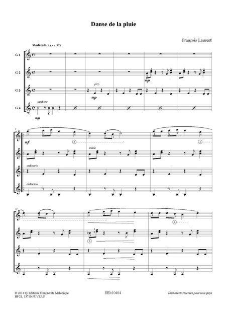 François Laurent - Minaudanses (second book)