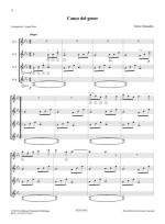 Enric Granados -  Cinq chansons espagnoles - quatuors