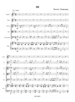 Pierre-Arnaud Destremau - Concertino for  guitare - separate parts
