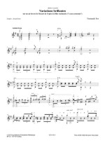 Fernando Sor, variations sur la flûte enchantée, doigtés Arnaud Sans
