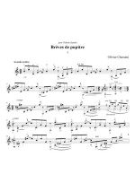 Olivier Chassain - Brèves de pupitre - premier cahier