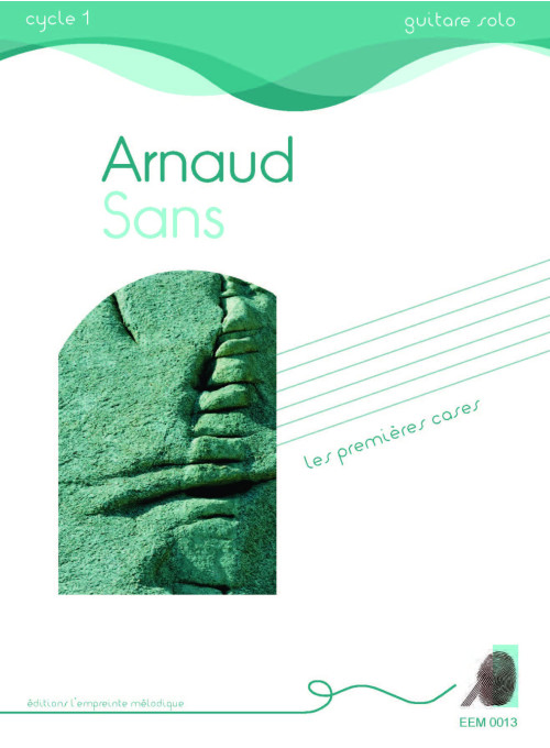 partition guitare - les premières cases - Arnaud SANS