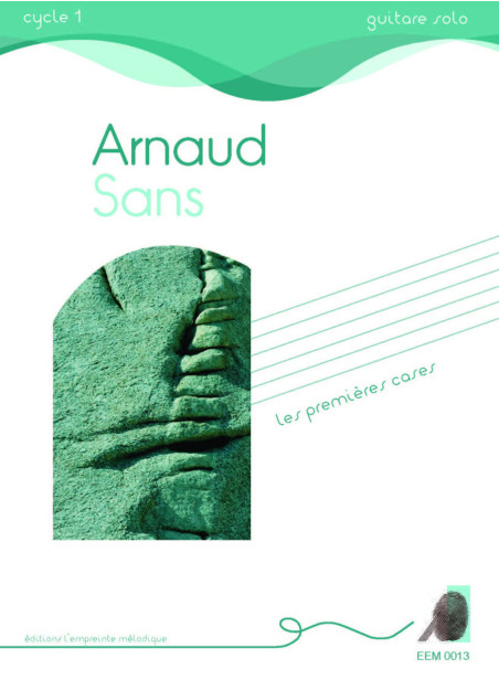 partition guitare - les premières cases - Arnaud SANS