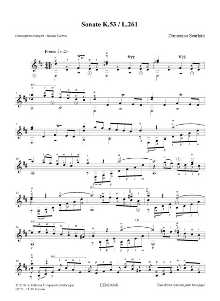 Domenico Scarlatti - cinq Sonates PDF
