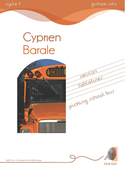 Cyprien Barale - Picking school bus tablature version