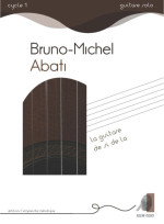 Partition de guitare pour le cycle 1, Bruno Michel Abati, La guitare de si de la