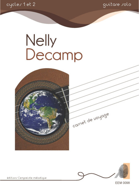 partition de guitare de Nelly Decamp, Carnet de voyage