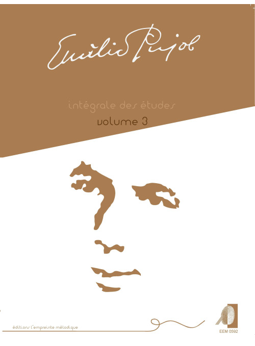 copy of Emilio Pujol - Intégrale des études coffret 3 volumes