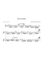 Christoph Willibald Gluck - Mort d'Orphée