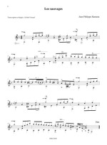 Jean-Philippe Rameau - trois pièces pour guitare PDF