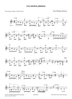 Jean-Philippe Rameau - trois pièces pour guitare PDF
