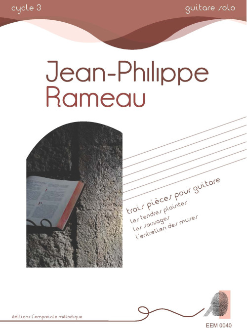 Jean-Philippe Rameau - trois pièces pour guitare PDF