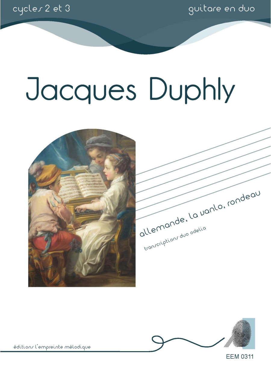 Jacques Duphly - Allemande, La vanlo, rondeau PDF Jacques Duphly - Allemande, La vanlo, rondeau PDF