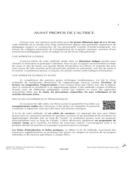 Margot Aillaud - Je(ux) commence la guitare