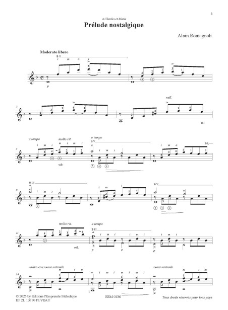 Alain Romagnoli - Nostalgie PDF