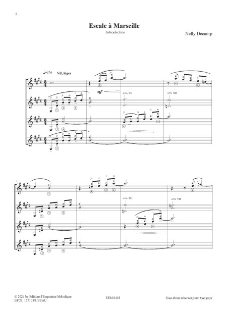 Nelly Decamp - Escale à Marseille