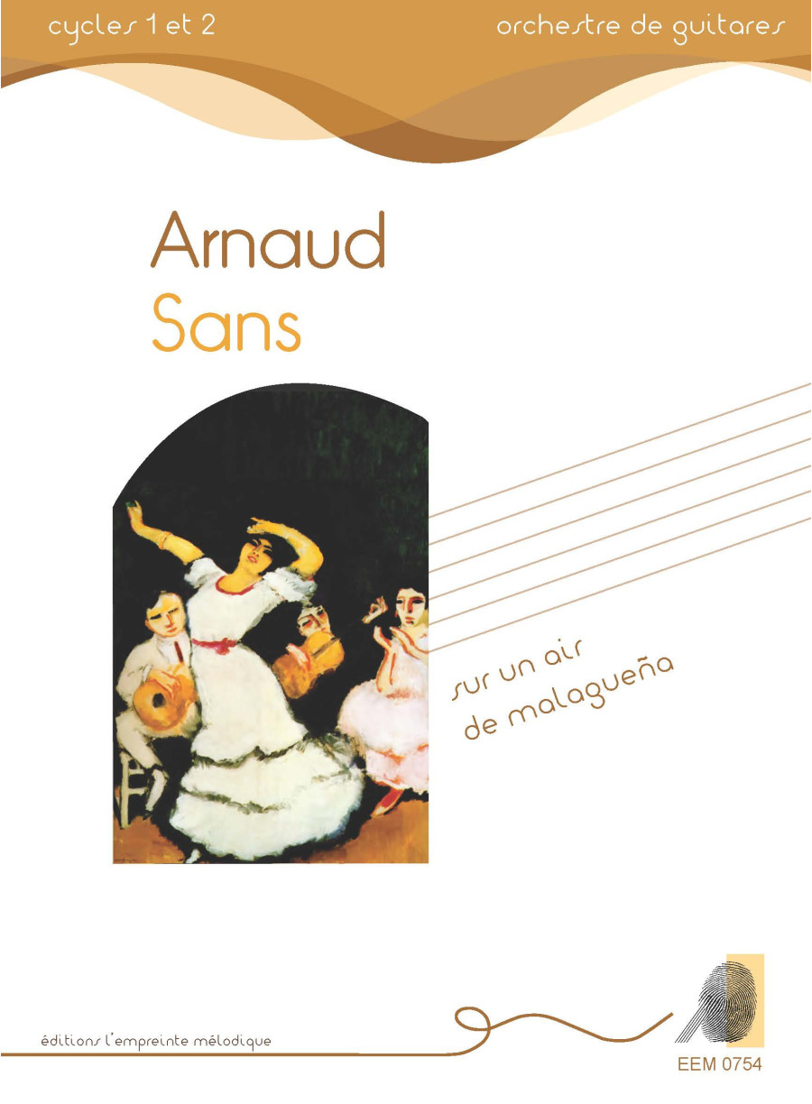 Arnaud Sans - Sur un thème de Malaguena  PDF GUITARE 4