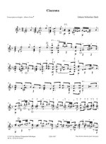 Jean-Sebastien Bach - Ciaccona PDF