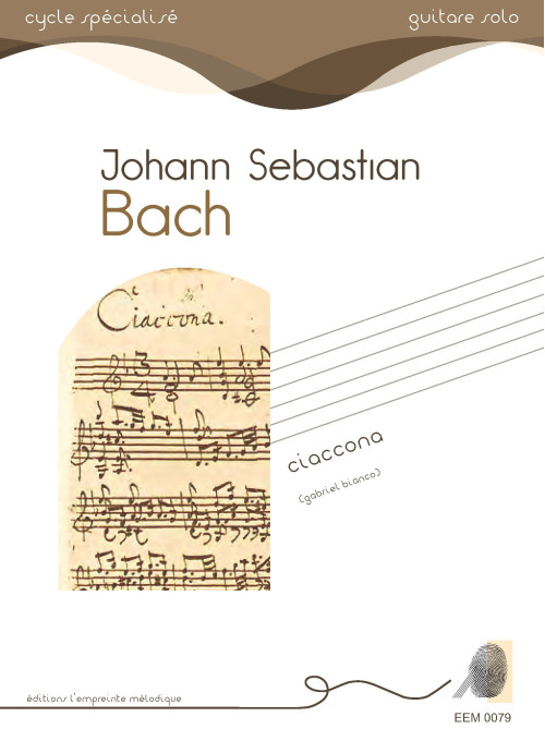 Jean-Sebastien Bach - Ciaccona PDF