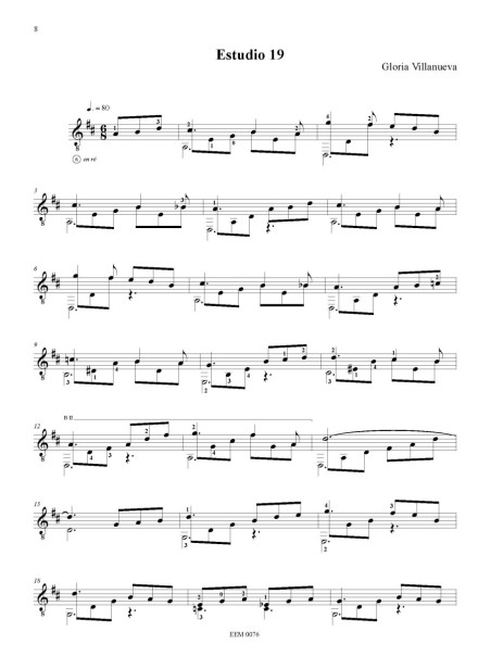 Gloria Villanueva - 30 études 2ème cahier PDF