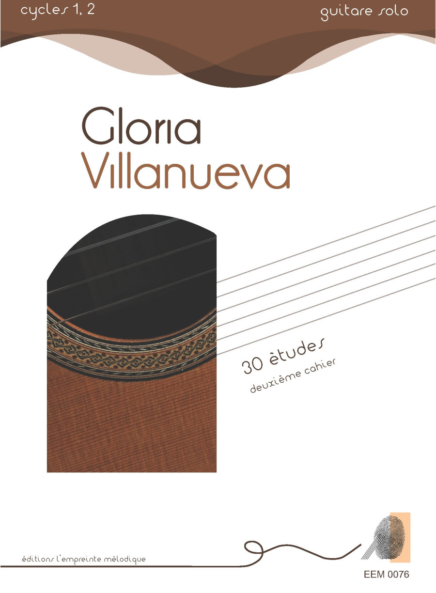 Gloria Villanueva - 30 études 2ème cahier PDF