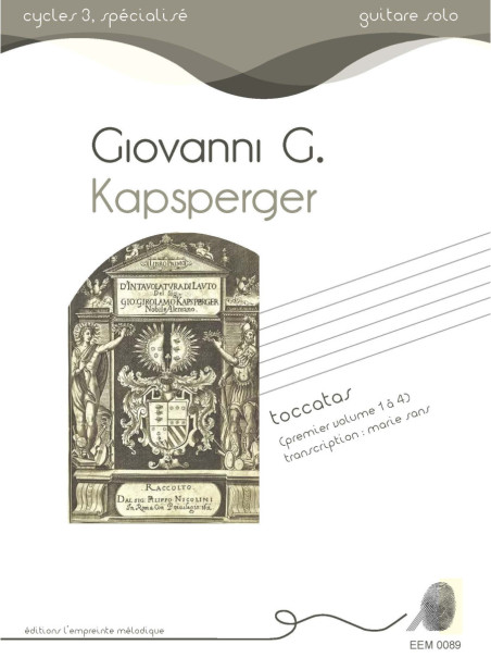 Giovanni G. Kapsperger - Toccatas 1 à 4 PDF