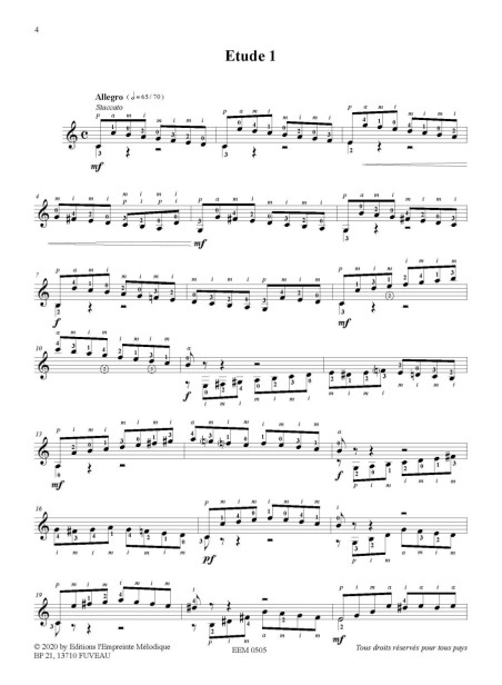 Matteo Carcassi - 25 Etudes mélodiques et progressives