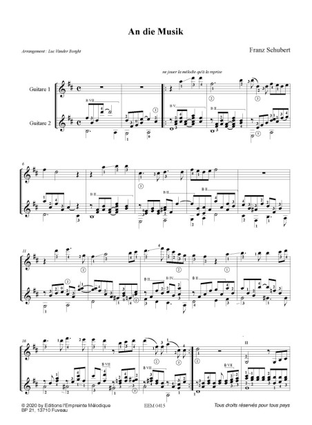 Franz Shubert - An die musik