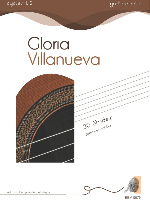 Gloria Villanueva - 30 études 1er cahier