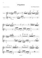 Jean-Philippe Rameau - quatre pièces pour deux guitares