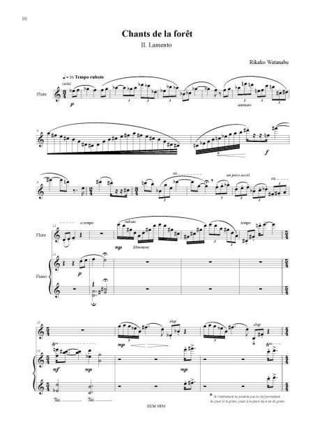 Rikako Watanabe - Chants de la forêt